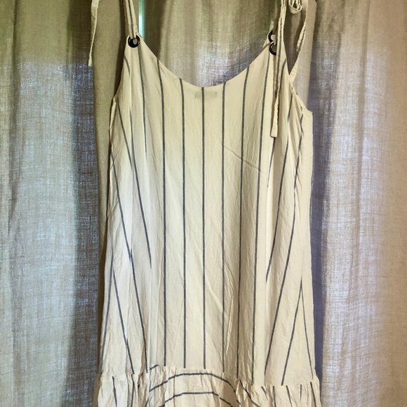 RAILS Positano striped sundress with tie shoulder S - Picture 2 of 5